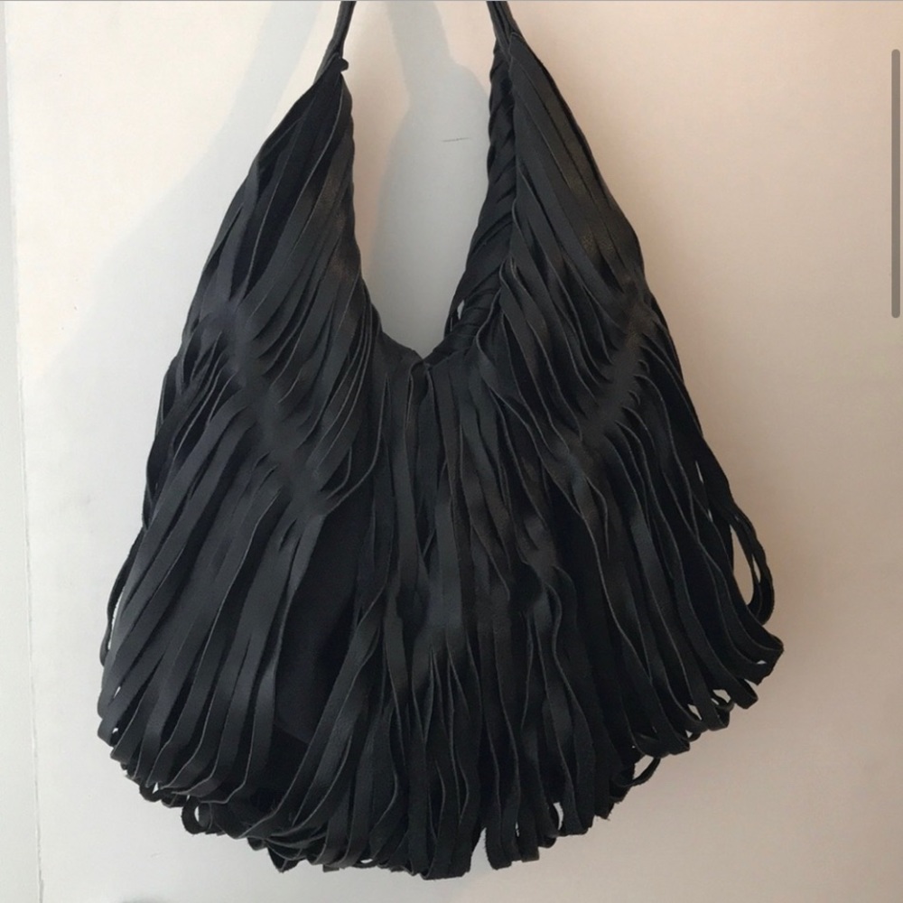 Oversized Leather Hobo